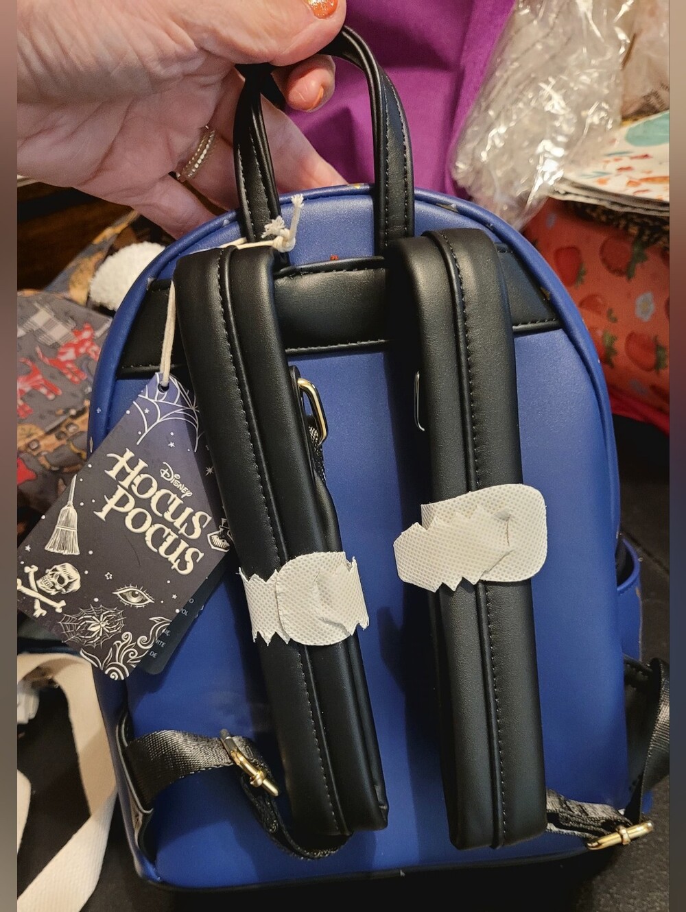 Loungefly Disney Hocus Pocus Sisters & Binx Mini Backpack - Picture 6 of 8